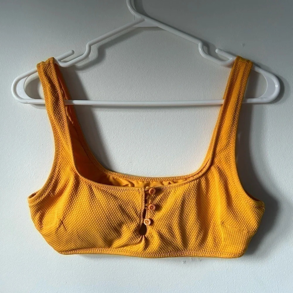 Aerie‎  Yellow Bikini Top
